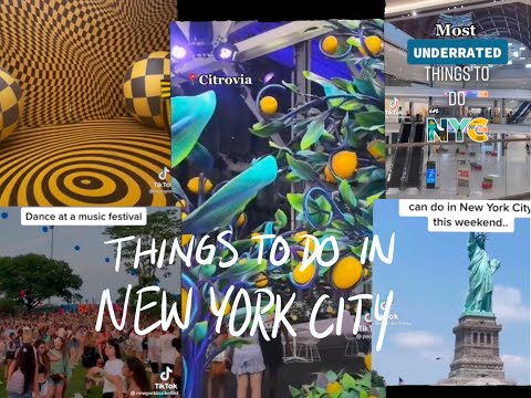 THINGS TO DO in NEW YORK CITY - Tiktok Compilation